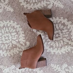 BP Lance Leather Block Heal Bootie